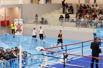 El boxeo volvió a Telde con una velada en el Pabellón Juan Carlos Hernández (Foto TA)